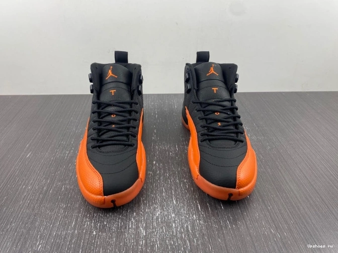  Brilliant  Jordan 12 Orange Retro FD9101-081 0727